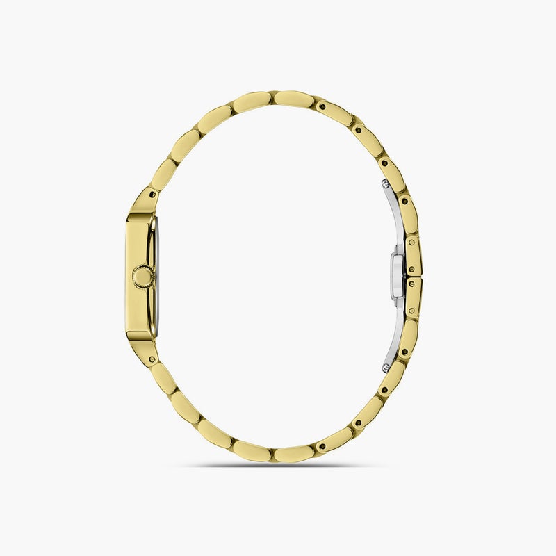 OMAX ساعة أنالوج ذهبية للنساء - Image 2